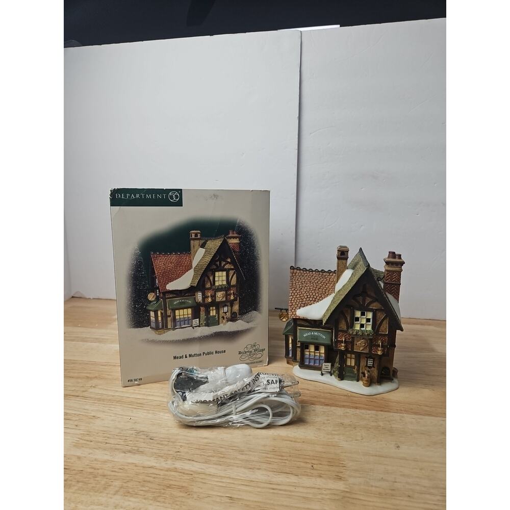 Department 56 Dickens' Village‎ "Mead & Mutton Public House" 56.58749 Ret 2008